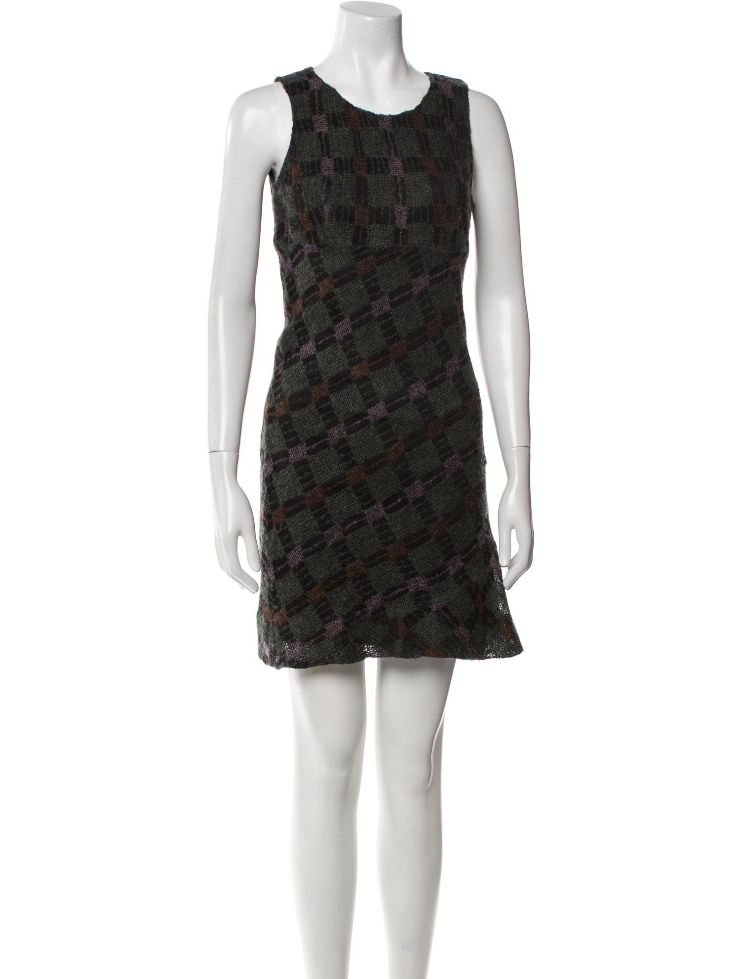 Anna Sui Printed Mini Dress