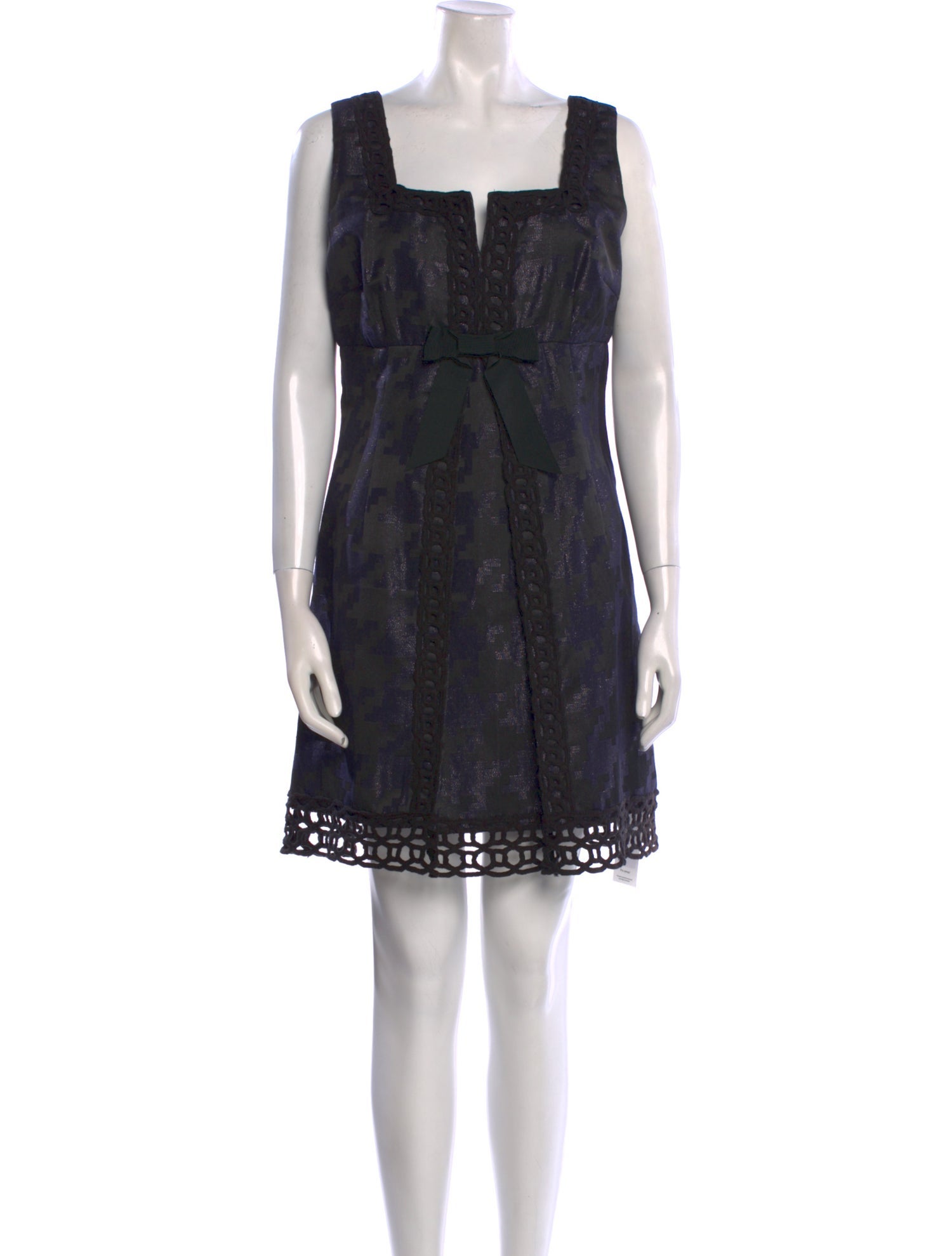 Anna Sui Printed Mini Dress
