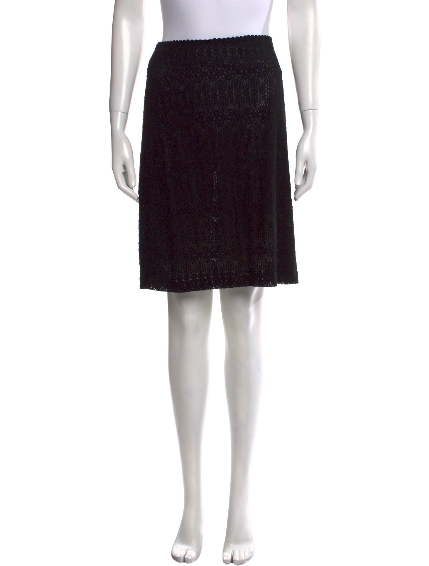 Anna Sui Nylon Knee-Length Skirt