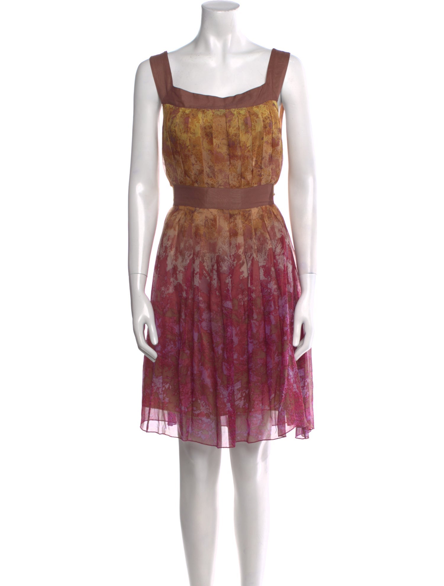 Anna Sui Silk Knee-Length Dress
