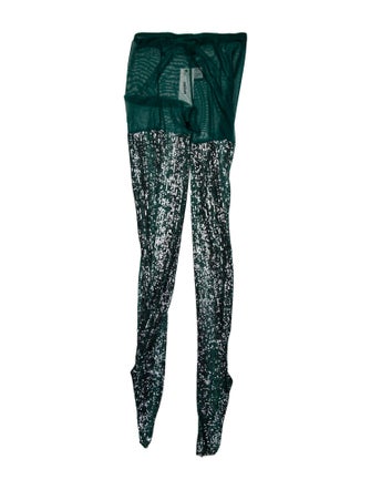 Anna Sui Printed Skinny Leg Pants