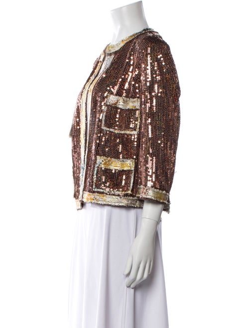 Anna Sui Printed Evening Jacket