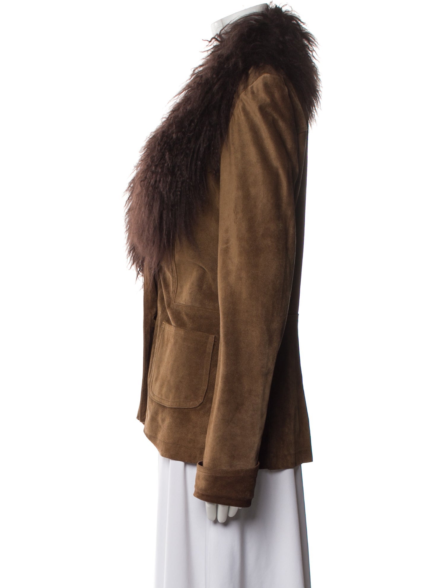 Anna Sui Vintage 1997 Faux Fur Jacket