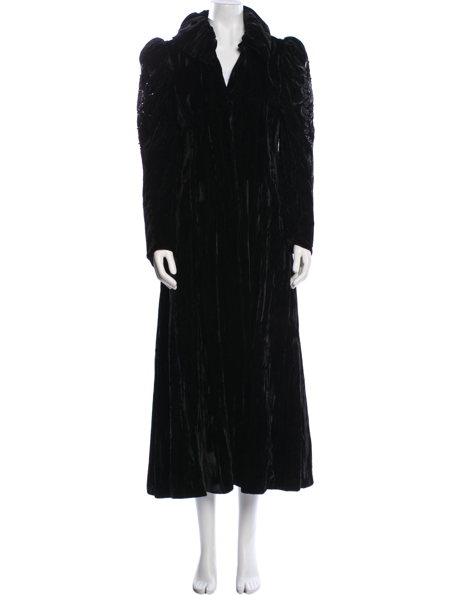 Anna Sui Vintage 1990's Faux Fur Coat