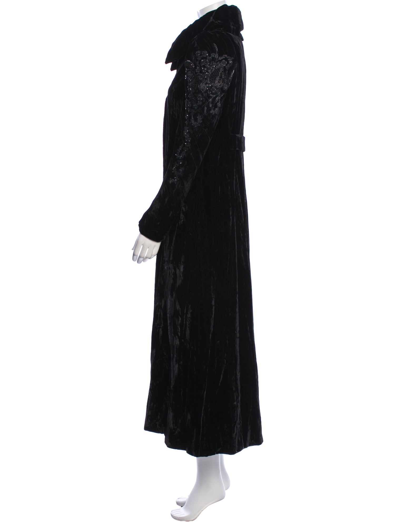 Anna Sui Vintage 1990's Faux Fur Coat