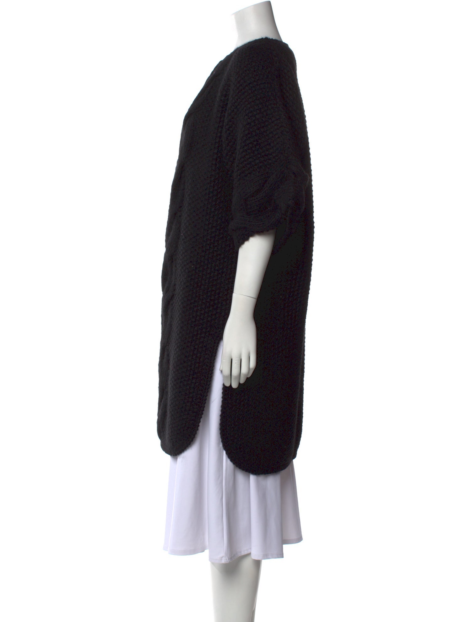 Anna Sui Wool Scoop Neck Sweater