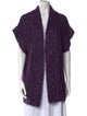 James Coviello X Anna Sui Mohair Tweed Pattern Sweater