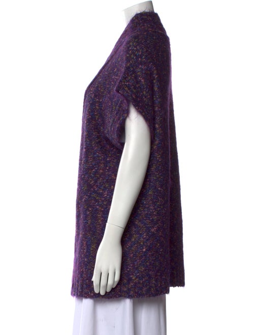 James Coviello X Anna Sui Mohair Tweed Pattern Sweater