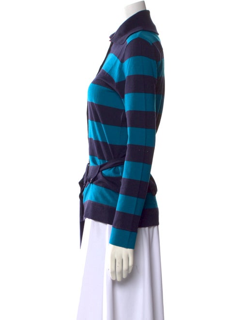 Anna Sui Merino Wool Striped Sweater