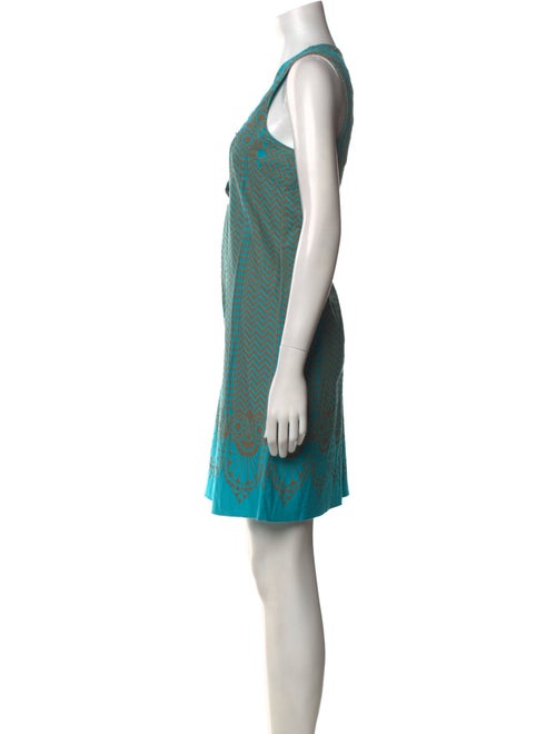 Anna Sui Printed Mini Dress