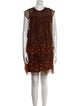 Anna Sui Silk Mini Dress