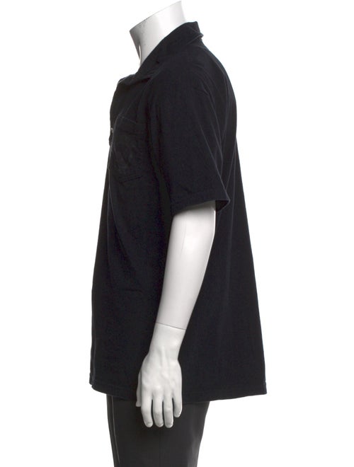 Anna Sui Crew Neck Short Sleeve Polo Shirt