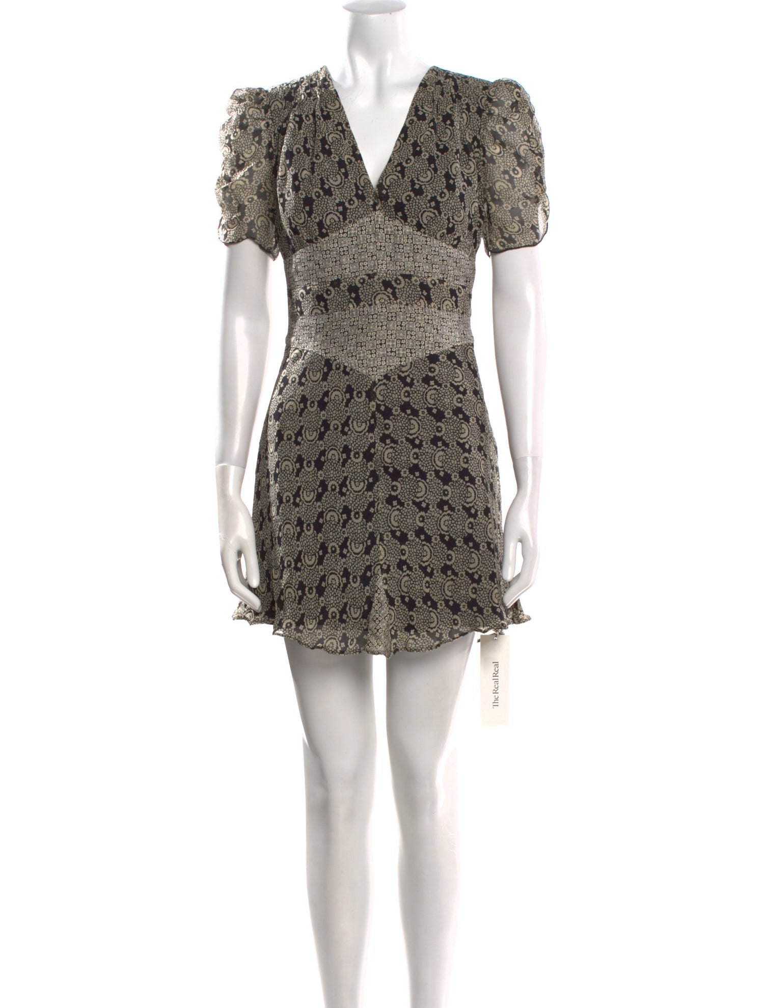 Anna Sui Silk Mini Dress