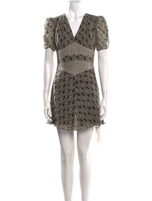 Anna Sui Silk Mini Dress