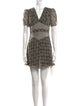 Anna Sui Silk Mini Dress