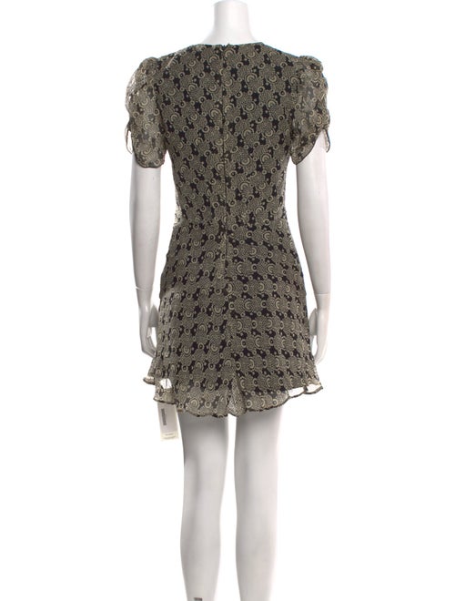 Anna Sui Silk Mini Dress