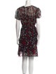 Anna Sui Printed Mini Dress