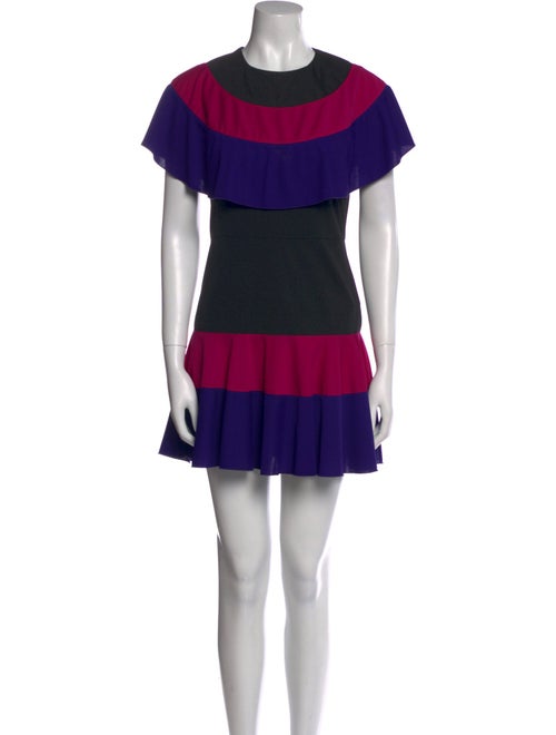 Anna Sui Striped Mini Dress