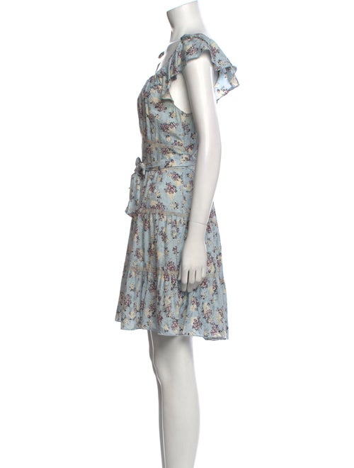 Anna Sui Floral Print Knee-Length Dress
