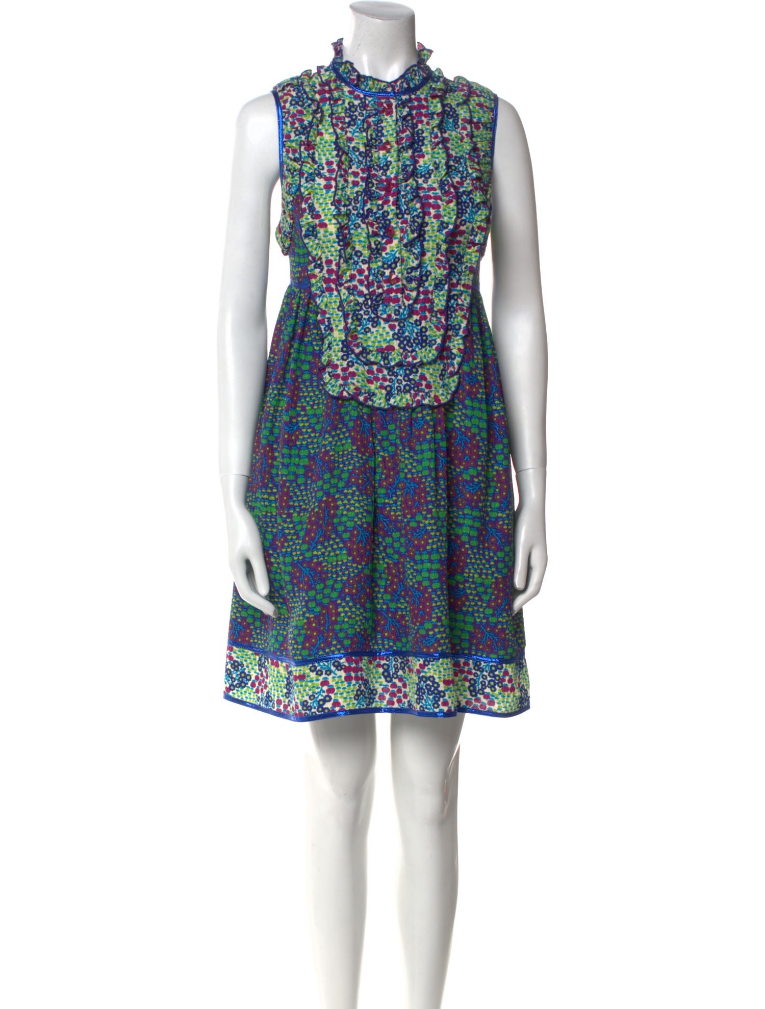 Anna Sui Silk Mini Dress