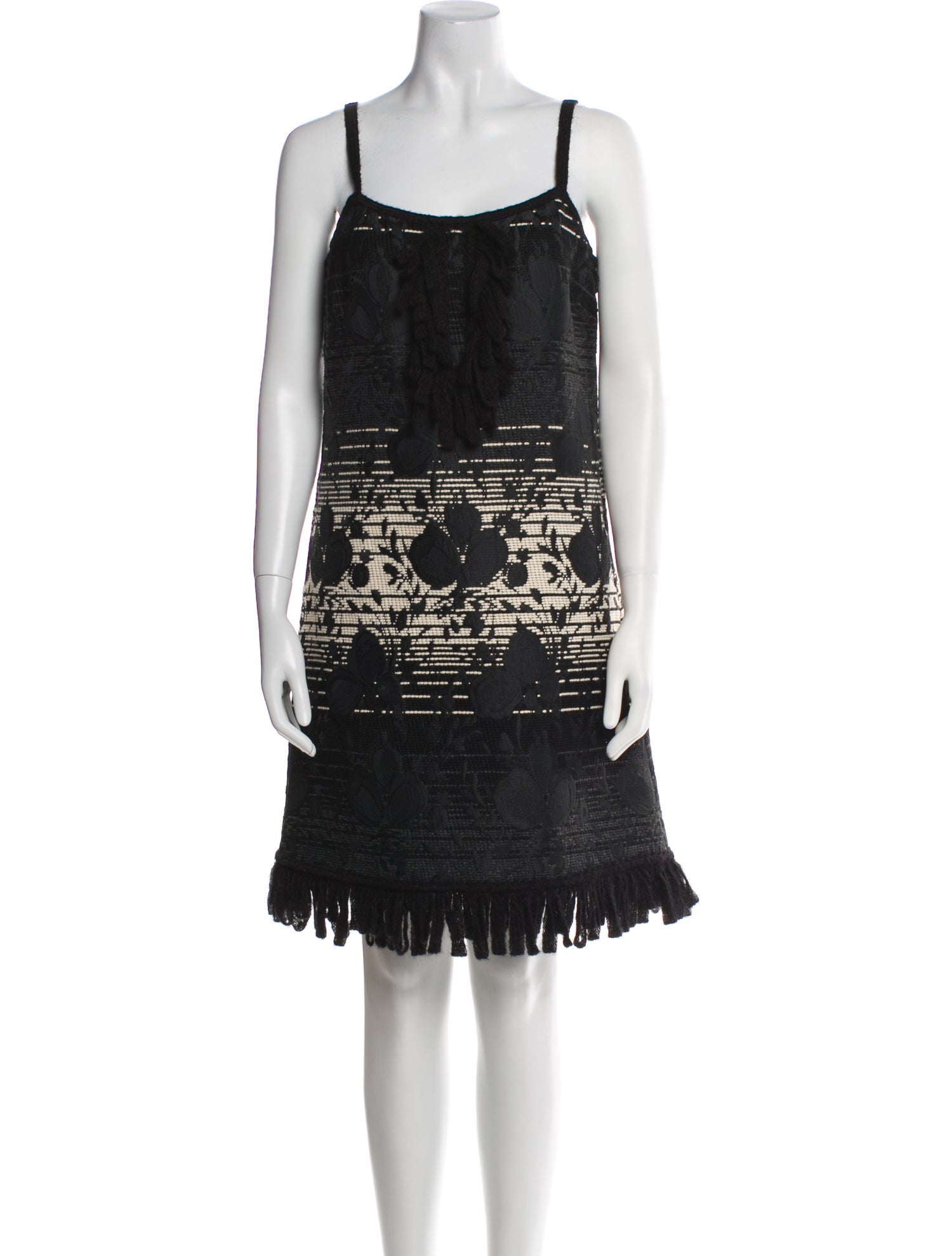 Anna Sui Printed Mini Dress