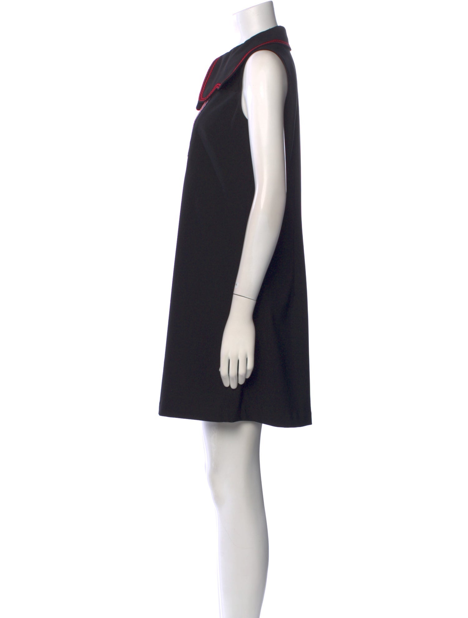 Anna Sui Crew Neck Mini Dress