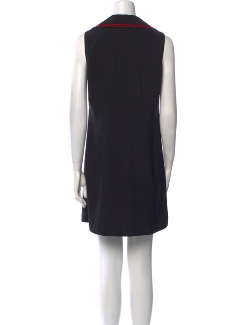 Anna Sui Crew Neck Mini Dress