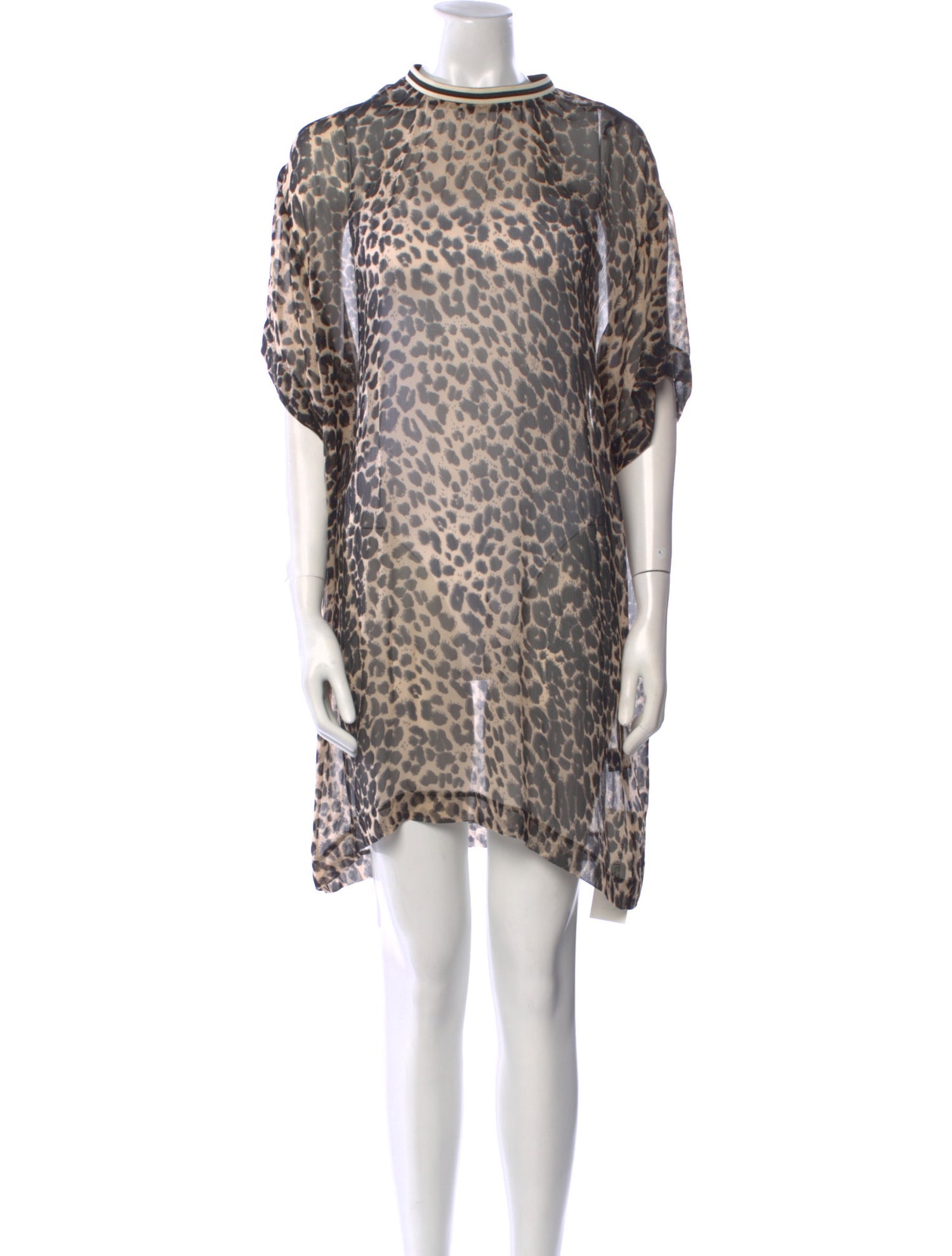 Anna Sui Silk Mini Dress