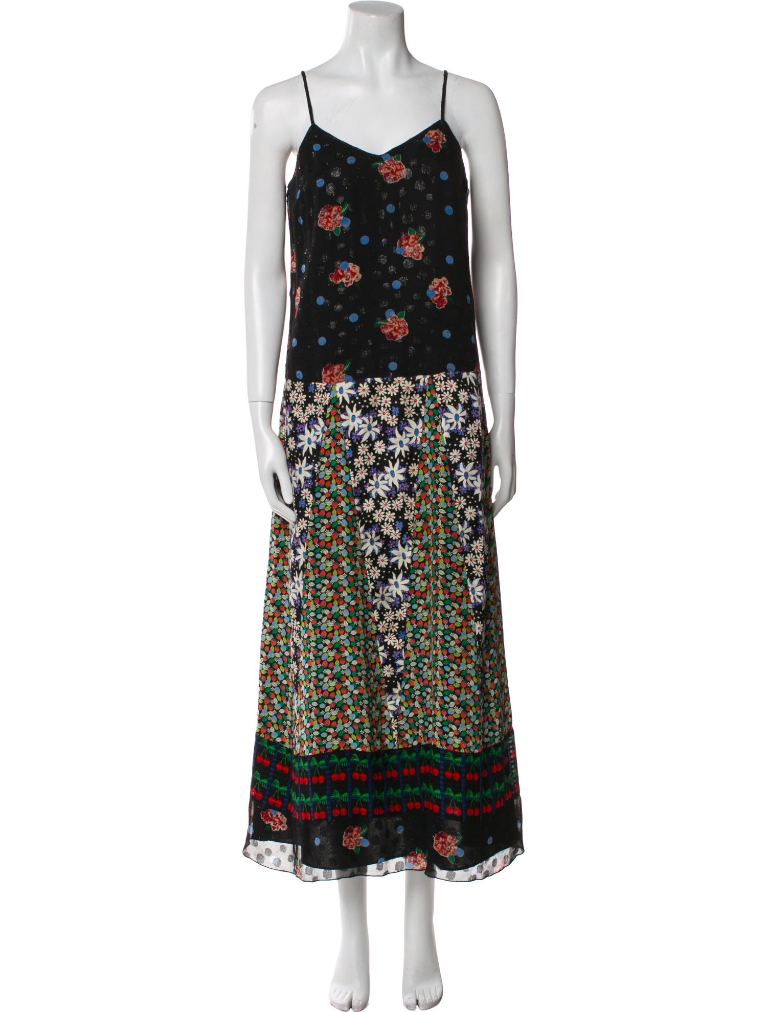 Anna Sui Silk Long Dress