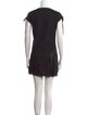 Anna Sui V-Neck Mini Dress