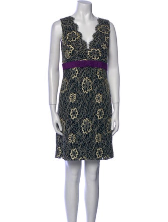 Anna Sui Nylon Mini Dress