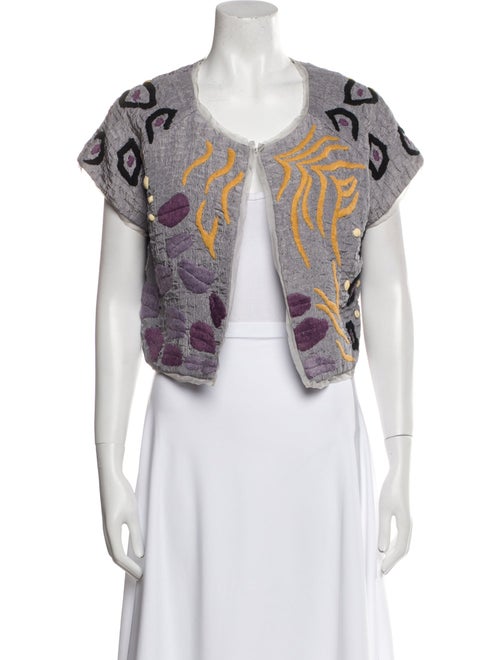 Anna Sui Printed Vest