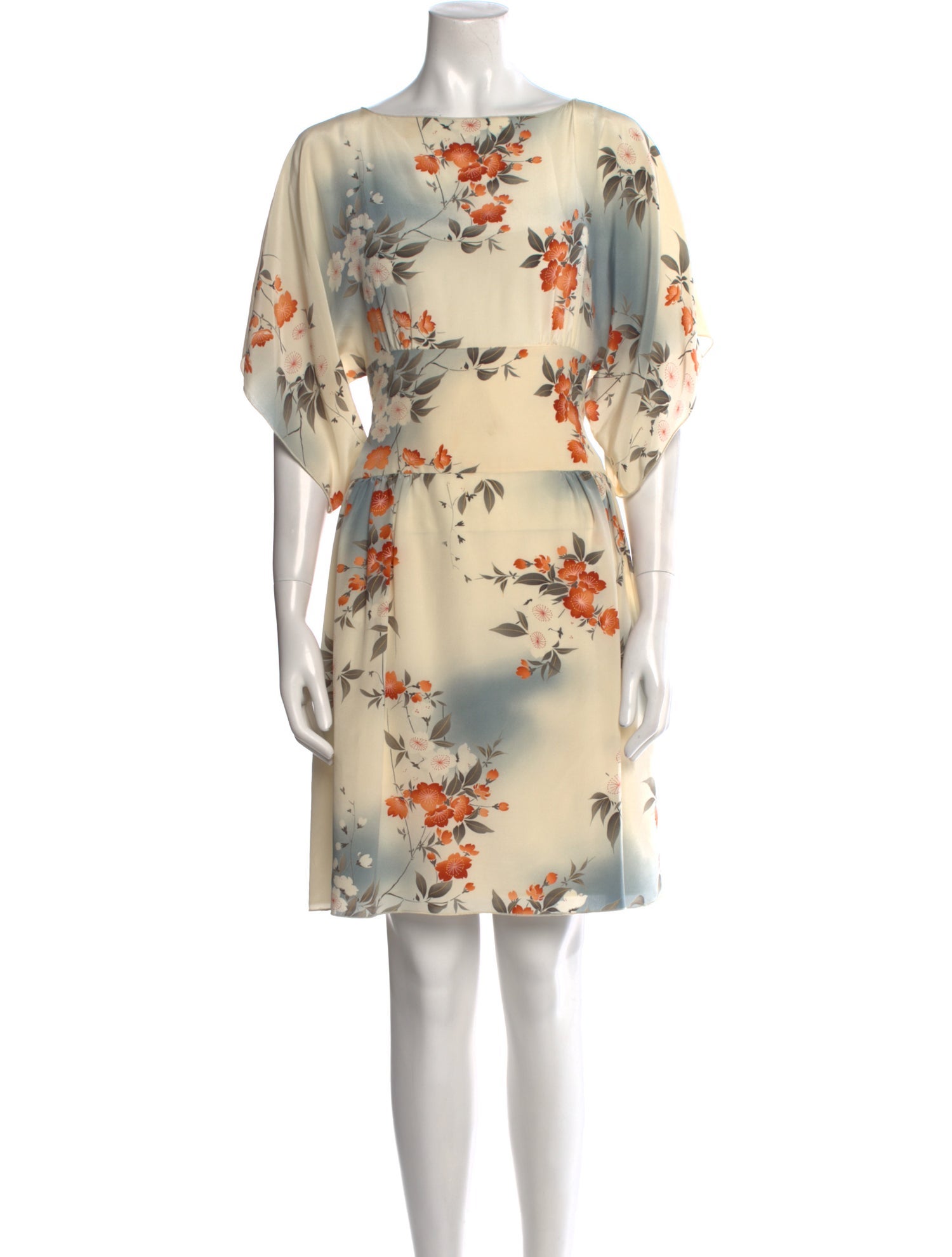 Anna Sui Silk Mini Dress