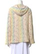 Anna Sui Printed V-Neck Sweater