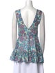 Anna Sui Silk Printed Top