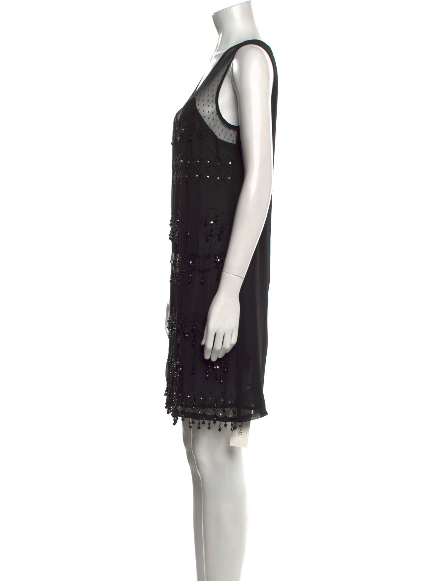 Anna Sui V-Neck Mini Dress