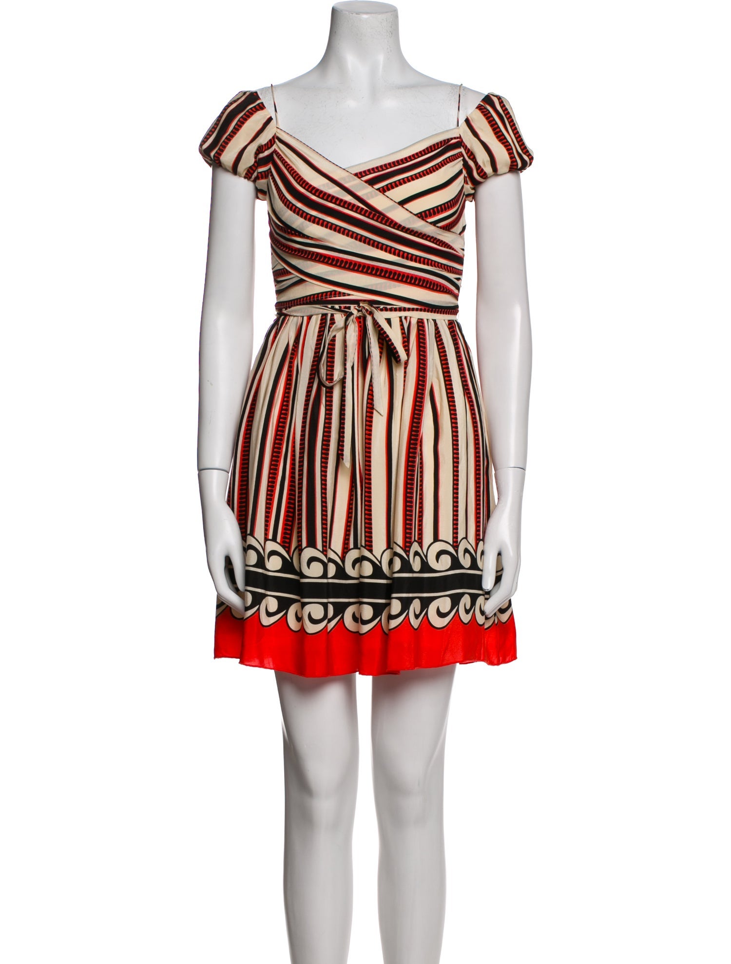 Anna Sui Silk Mini Dress