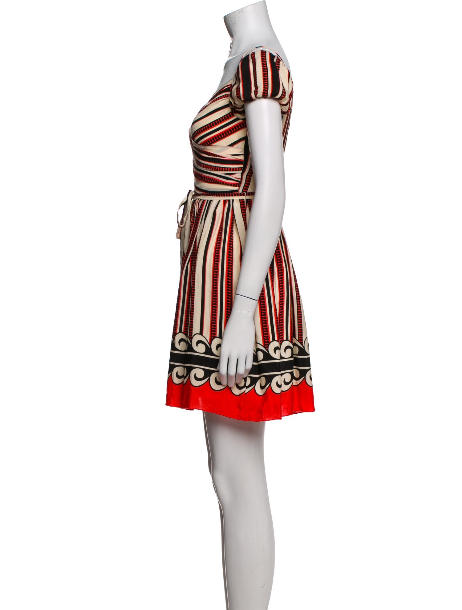 Anna Sui Silk Mini Dress