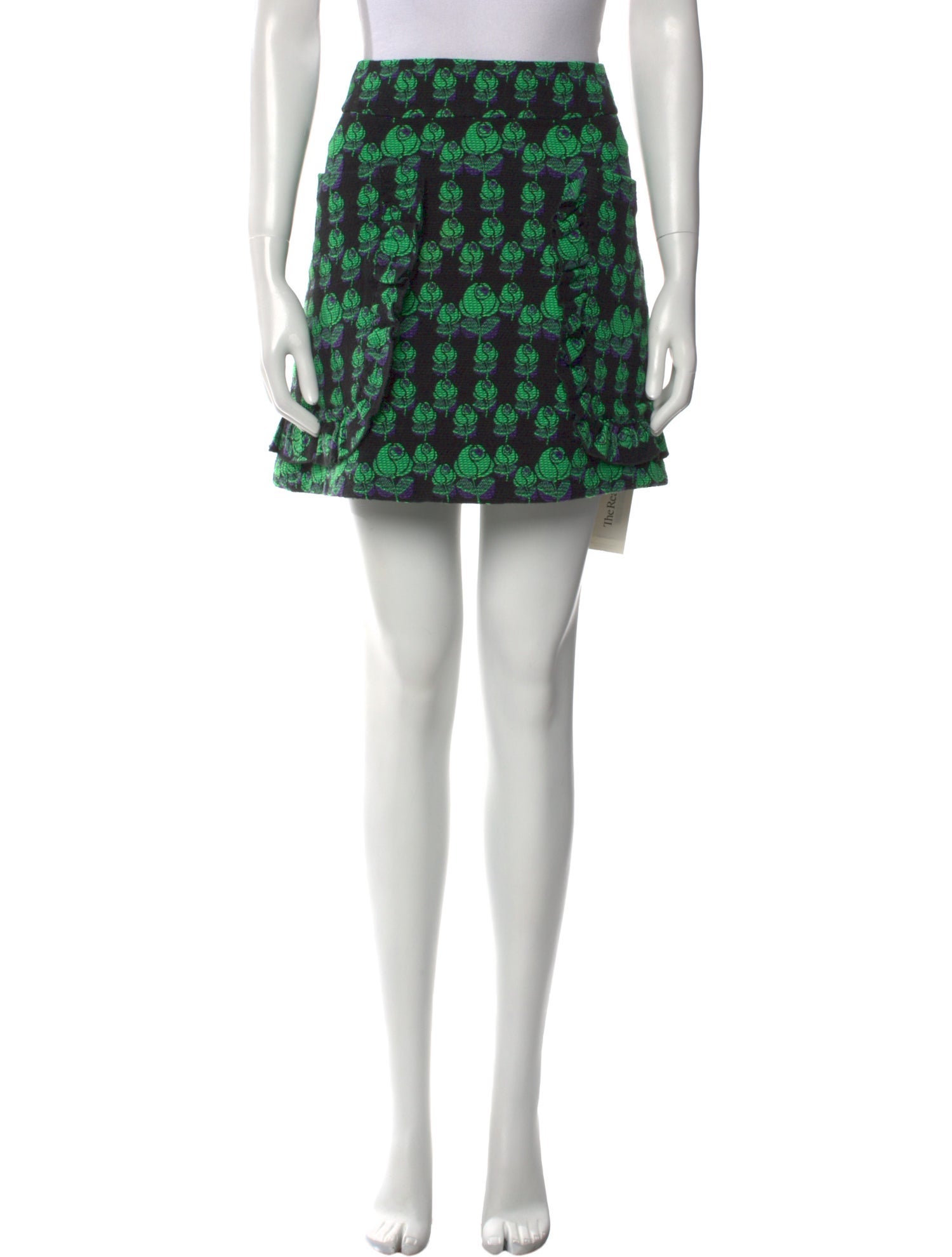 Anna Sui Printed Mini Skirt