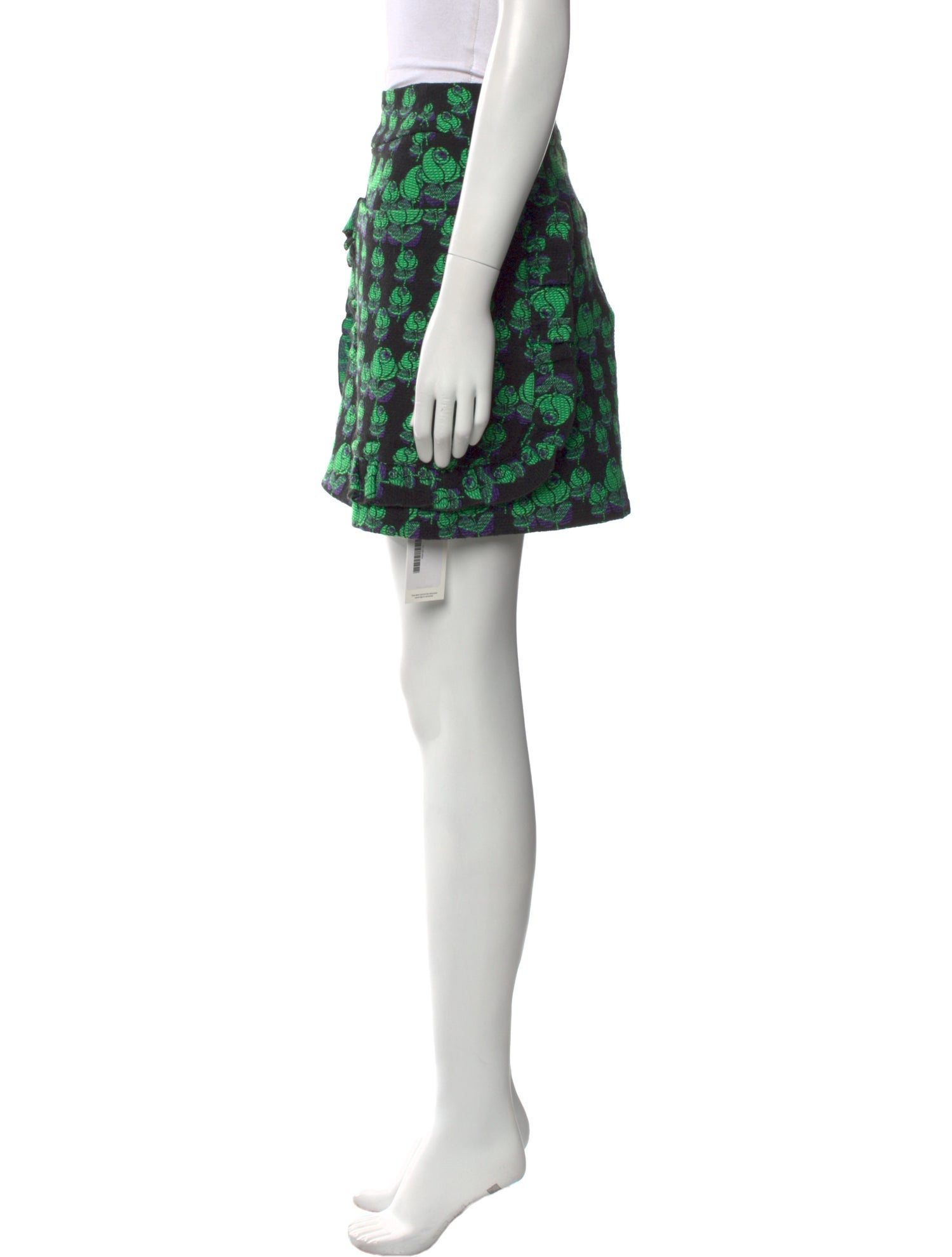 Anna Sui Printed Mini Skirt