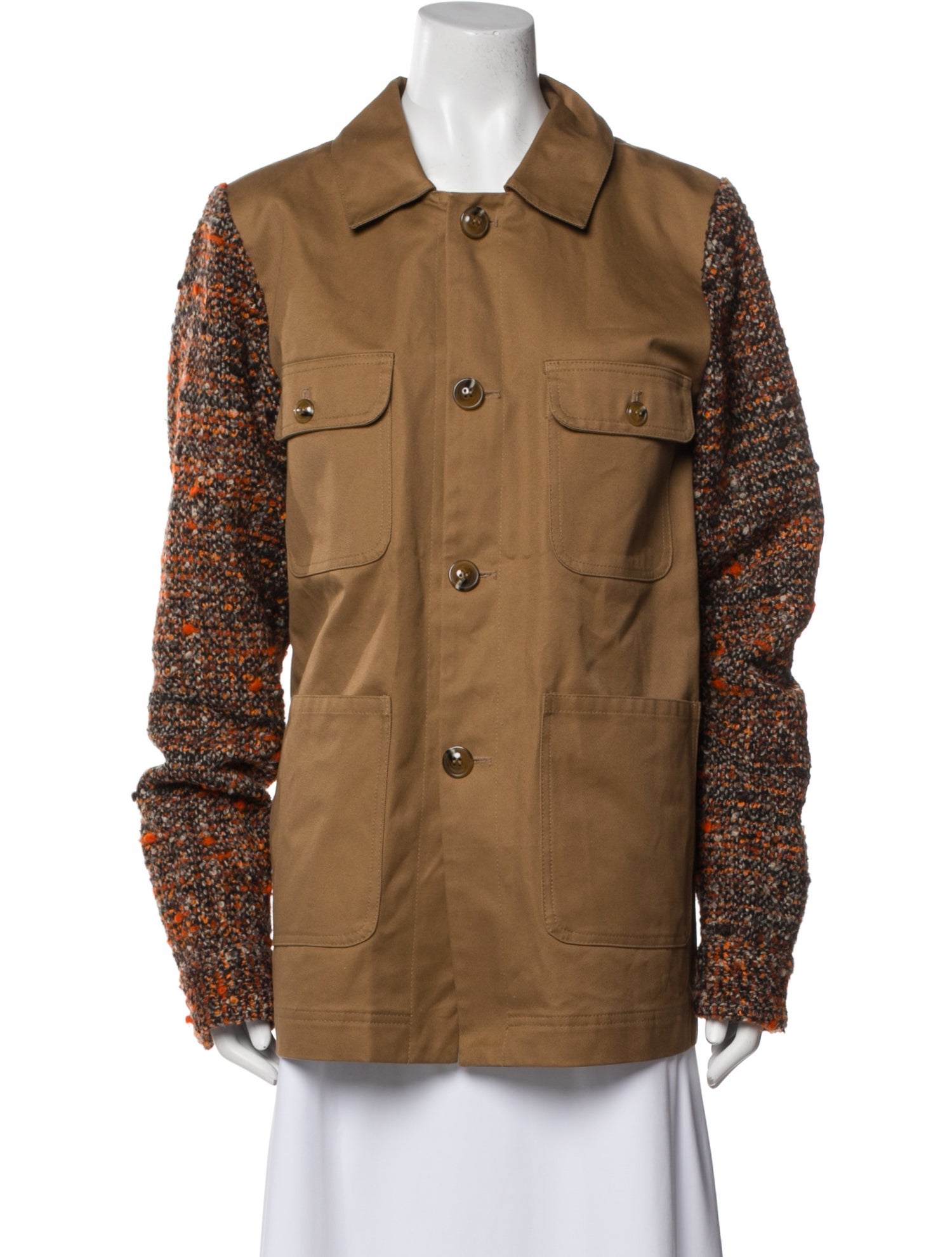 Anna Sui Printed Utility Jacket