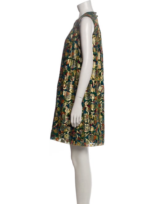 Anna Sui Silk Mini Dress