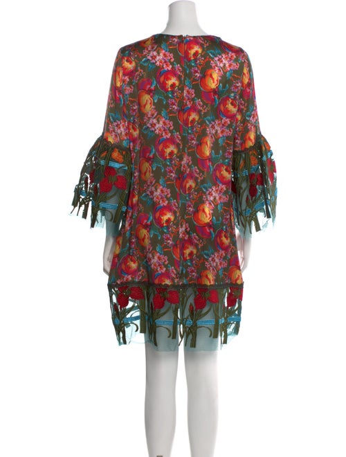 Anna Sui Silk Mini Dress