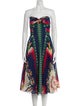 Anna Sui Printed Midi Length Dress