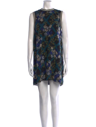 Anna Sui Silk Mini Dress