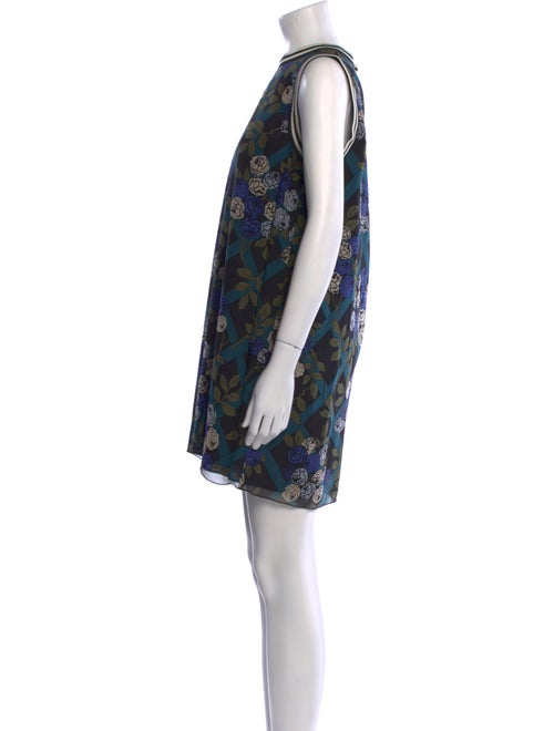 Anna Sui Silk Mini Dress