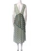 Anna Sui Printed Long Dress