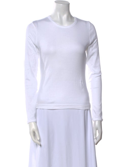 Anna Sui Crew Neck Long Sleeve T-Shirt