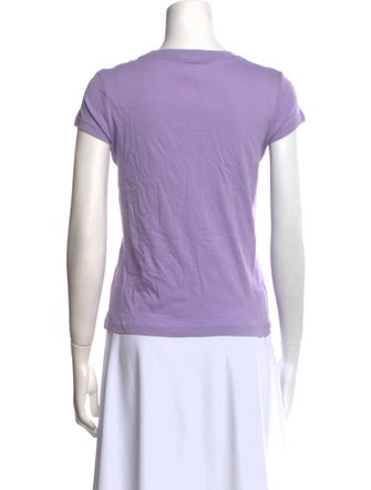 Anna Sui Crew Neck Short Sleeve T-Shirt