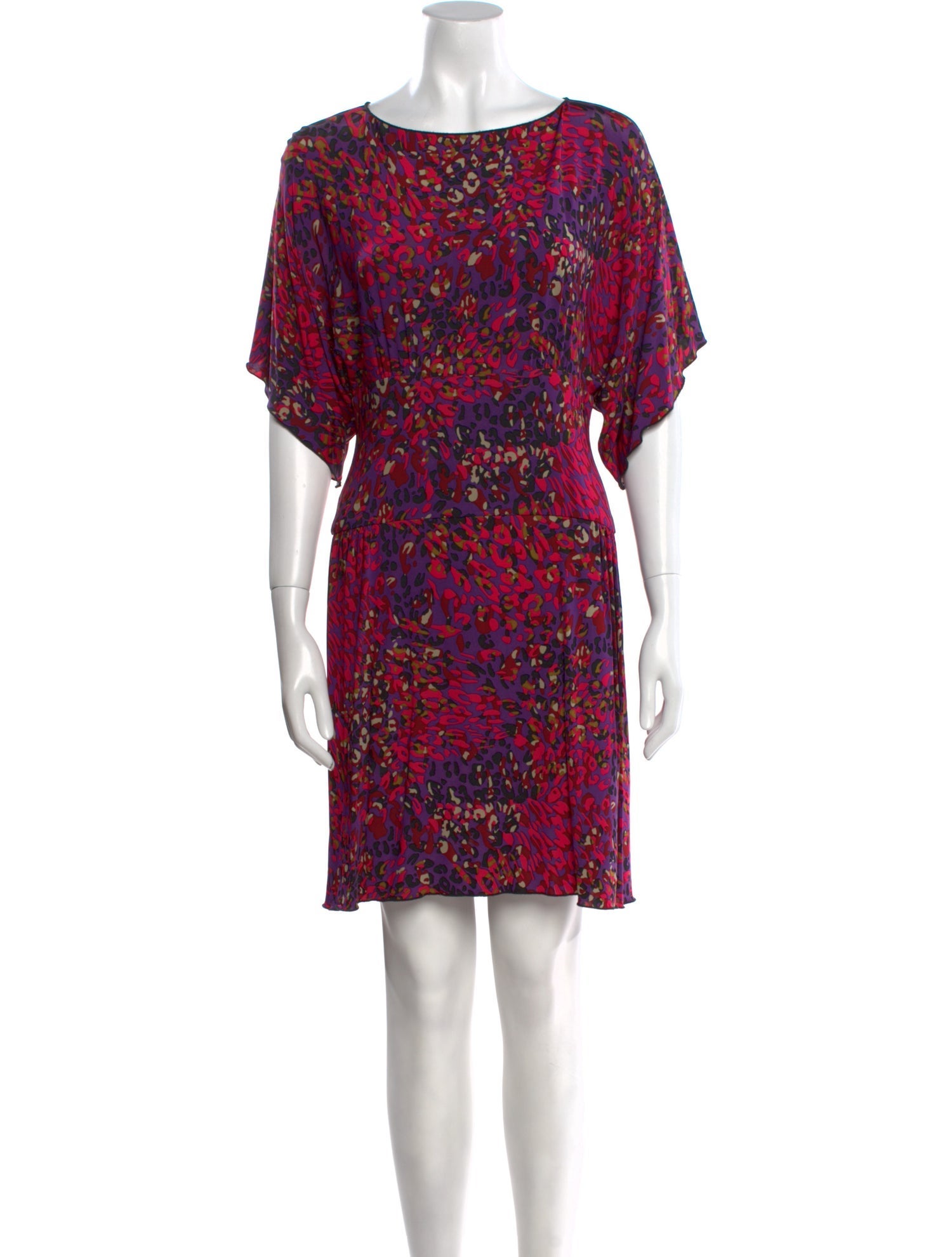 Anna Sui Silk Mini Dress